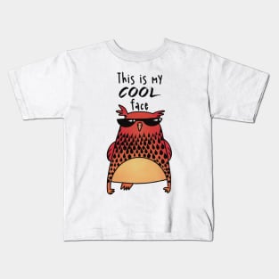 This is my cool face Kids T-Shirt